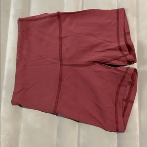 Lululemon pink shorts